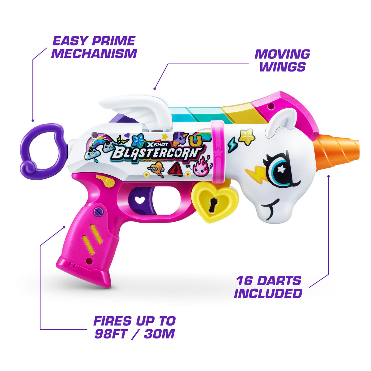XSHOT Blastercorn backyard-ready setup invites friends to play outdoors