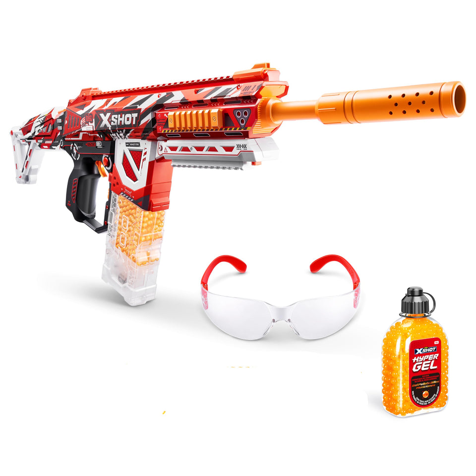XSHOT Hyper Gel HPG-700 blaster front view for dynamic backyard battles