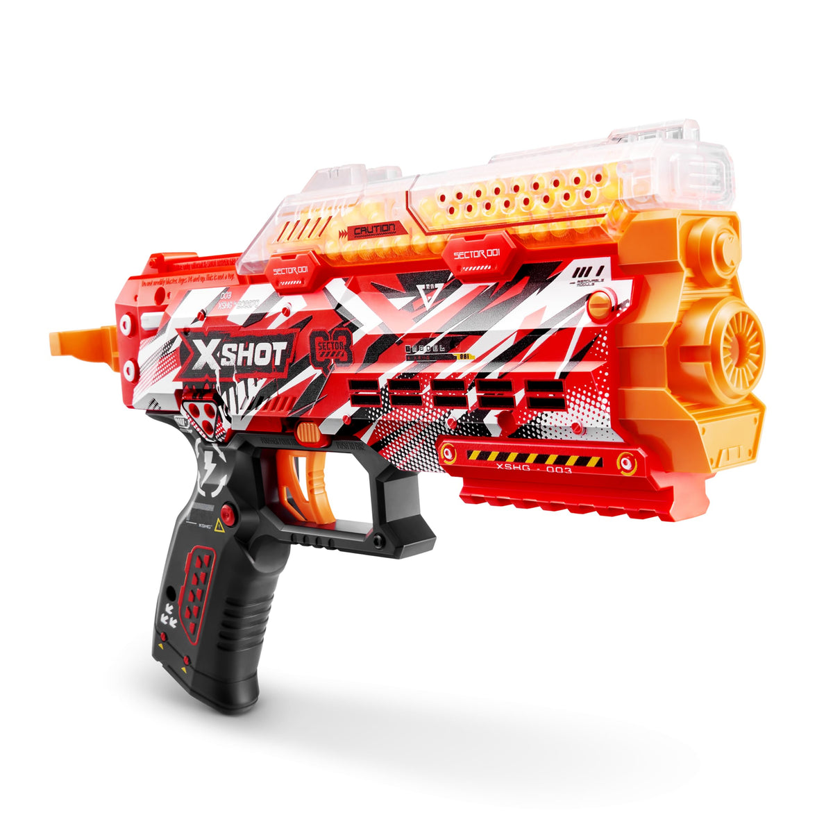 XSHOT Hyper Gel Pellets 6000 bag highlights ammo supply.
