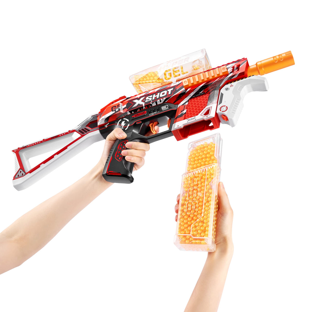 XSHOT Trace Fire mag 850 capacity for continuous battles