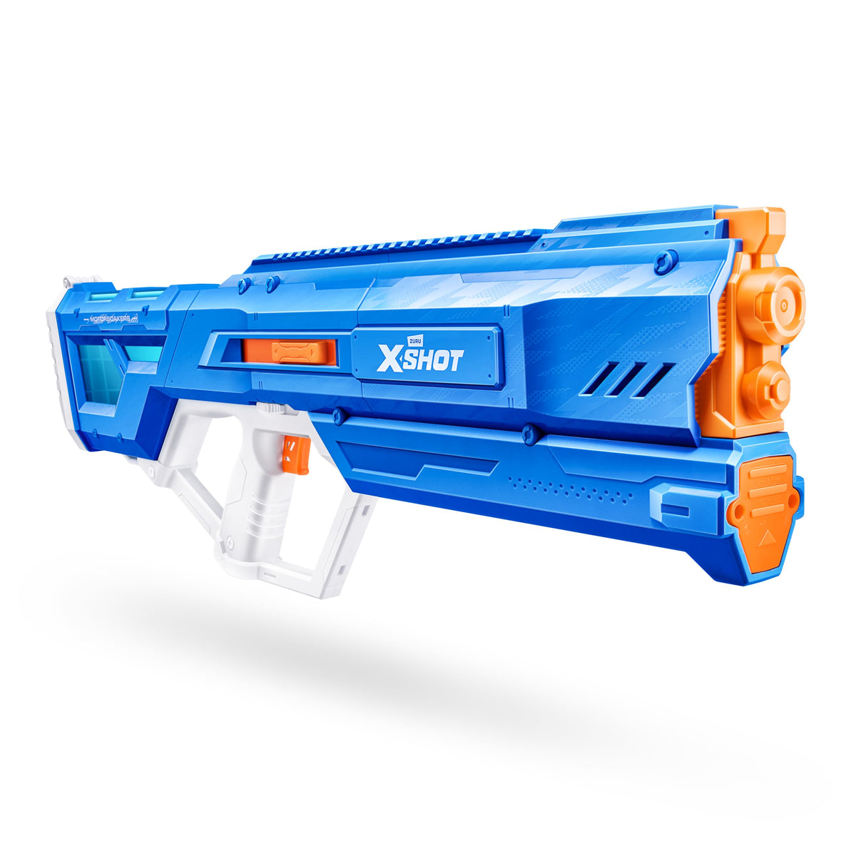 XSHOT Water Hydra Pulse blasts water up to 29 feet for distance tags.