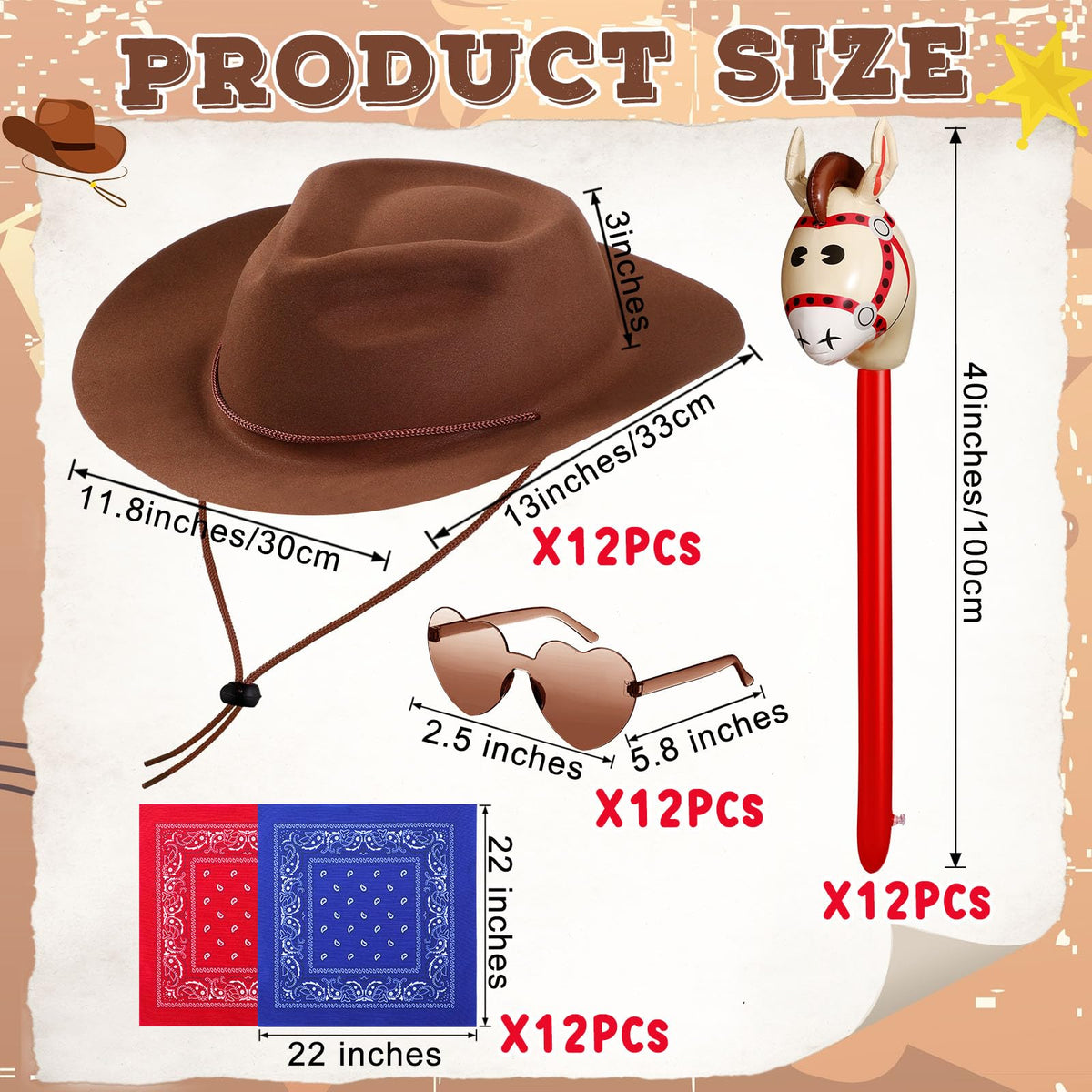 Xtinmee inflatable stick horses for active pretend play and group games.