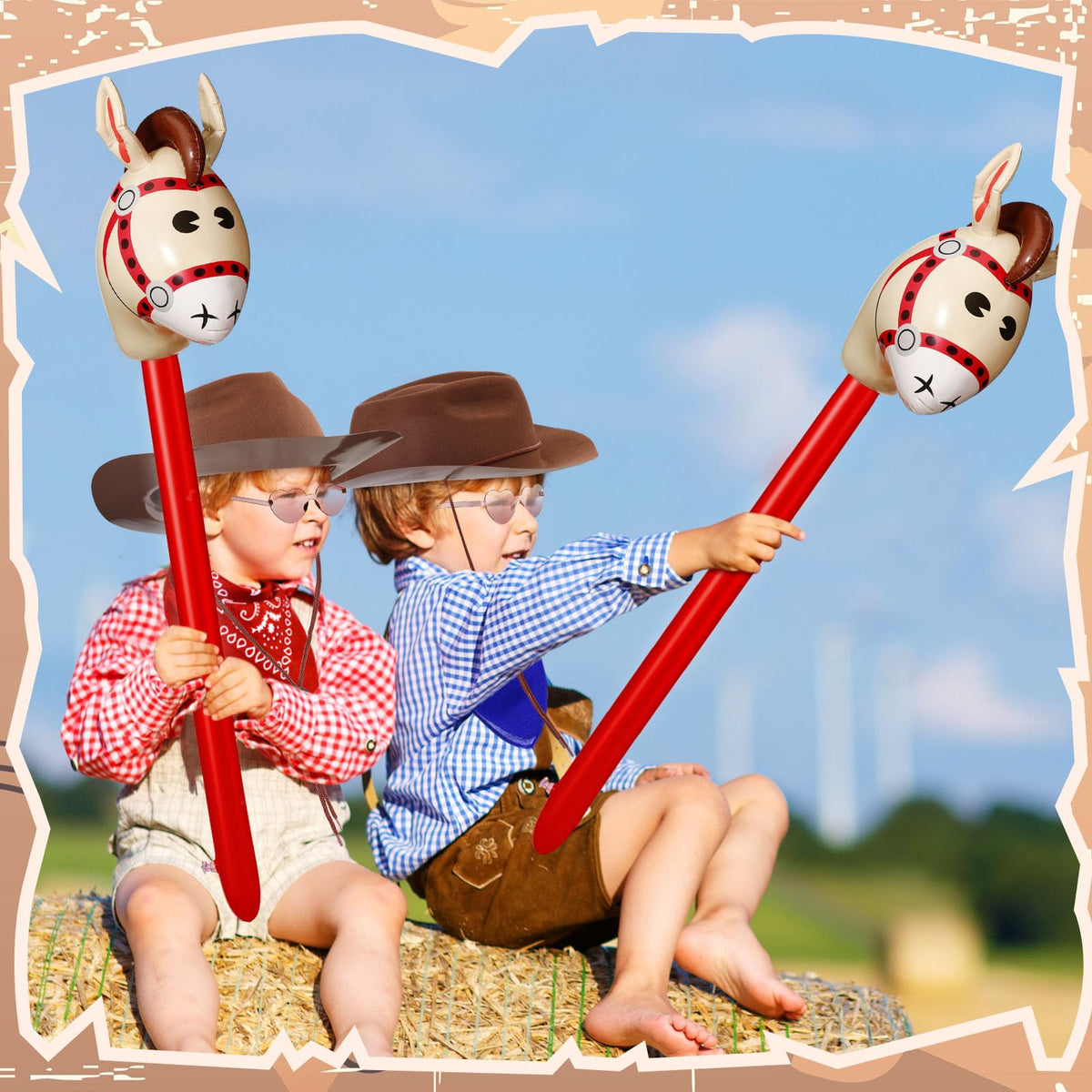 Xtinmee kids cowboy costume collection provides comfortable, imaginative play.