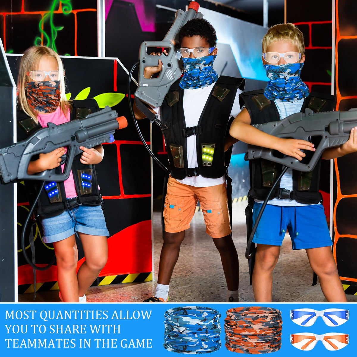 Xtinmee soft polyester masks provide gentle stretch and breathable wear
