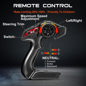 X-TMAGA HS18-05 off-road action on rugged terrain for family fun.