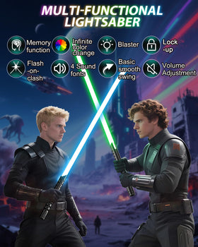 X-TREXSABER RGB LED effects enhance cosplay visuals