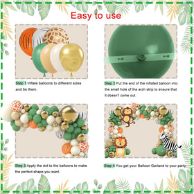 XULE Wild One monstera leaves add lush jungle flair to decor.