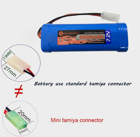 XUNTU 10C discharge NiMH battery supports high-speed RC runs.