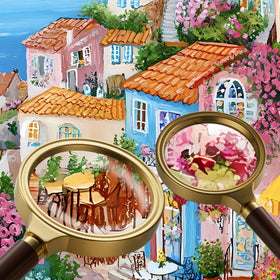 XURLEQ assembled puzzle coastline view ideal for relaxing family game nights