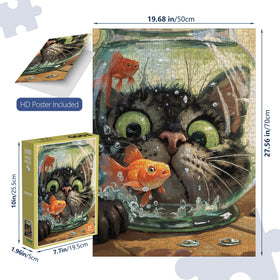 XURLEQ Matte finish puzzle close-up highlighting crisp printing and premium feel.