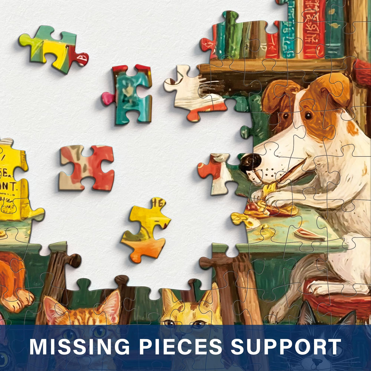XURLEQ missing-piece-service supports a worry-free puzzle experience