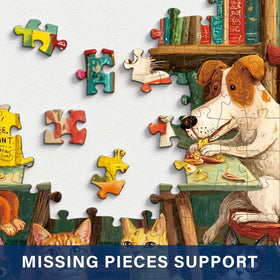 XURLEQ missing-piece-service supports a worry-free puzzle experience