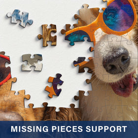 XURLEQ Puppy road-trip art—inspires joyful travel puzzle sessions.