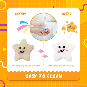 Xuvaa Titan Kawaii Mochi Squishy Set, easy to wash and reuse for ongoing play.