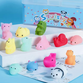 Xuvaa Titan Mochi Squishy Set, colorful party favors to delight guests and reward participation.