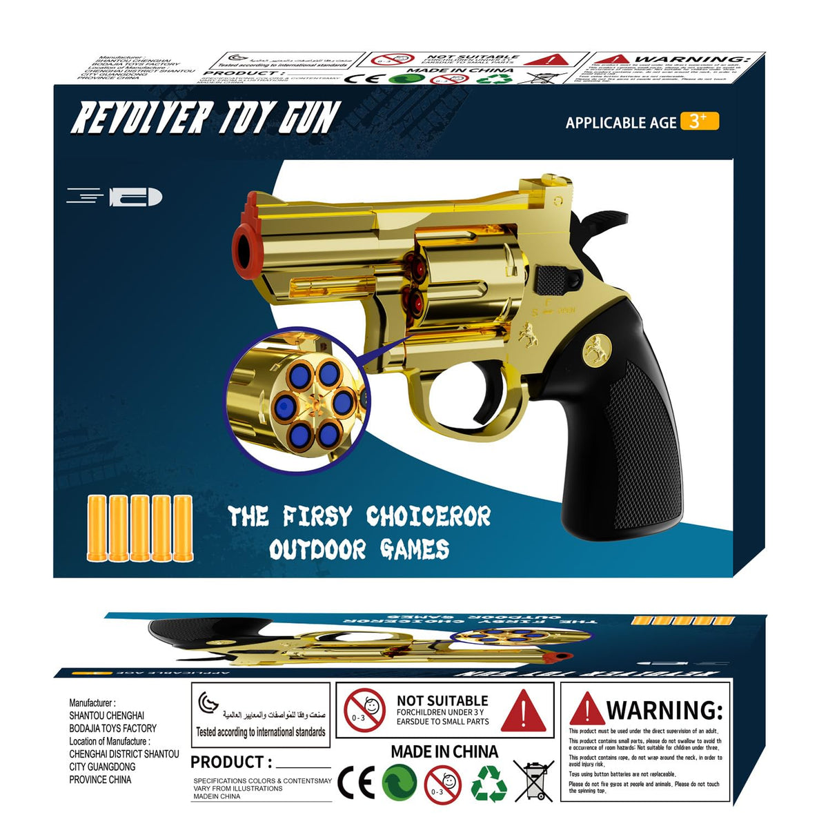 Xuyongjun EVA soft bullets for gentle shooting
