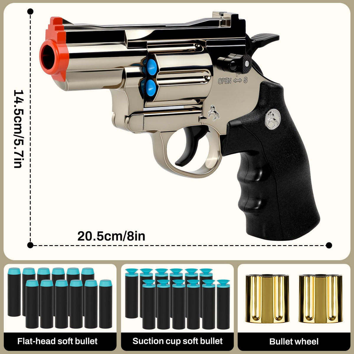 Xuyongjun toy gun magazine built for smooth reloading and consistent use