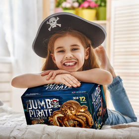 XX Jumbo Pirate Dig Kit education image: hands-on play builds patience and focus