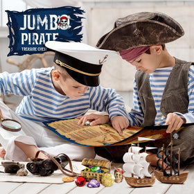 XX Jumbo Pirate Dig Kit kids image: perfect birthday gift for little pirates ages six and up