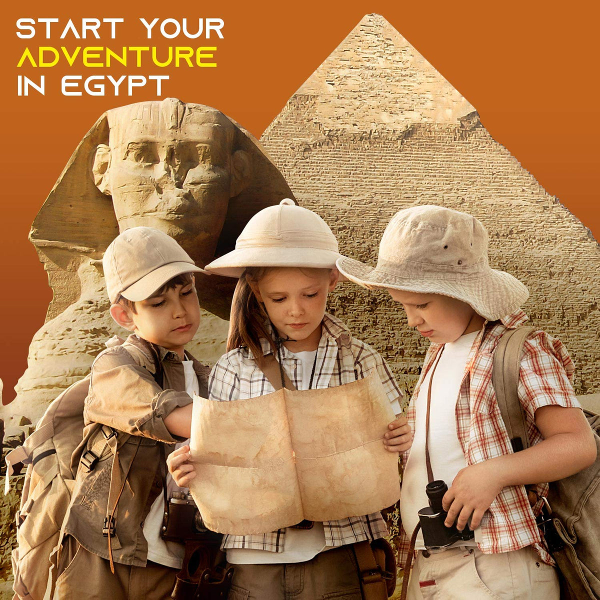 XX Pyramids Dig Kit adventure guide opens to deeper context of ancient Egypt