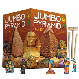 XX Pyramids Dig Kit front view showing the complete excavation set for curious learners