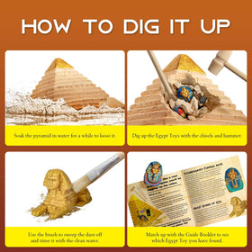 XX Pyramids Dig Kit Great Sphinx figurine adds iconic Egyptian flair