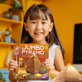 XX Pyramids Dig Kit sun god figurine for myth-inspired exploration