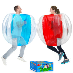 XXBEN inflatable bumper balls exterior view, ideal for large outdoor games.