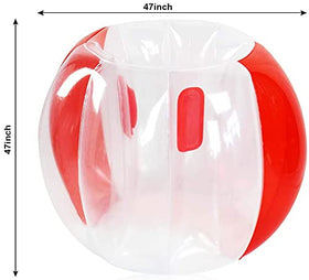 XXBEN bumper balls with two front handles for secure grip during play.