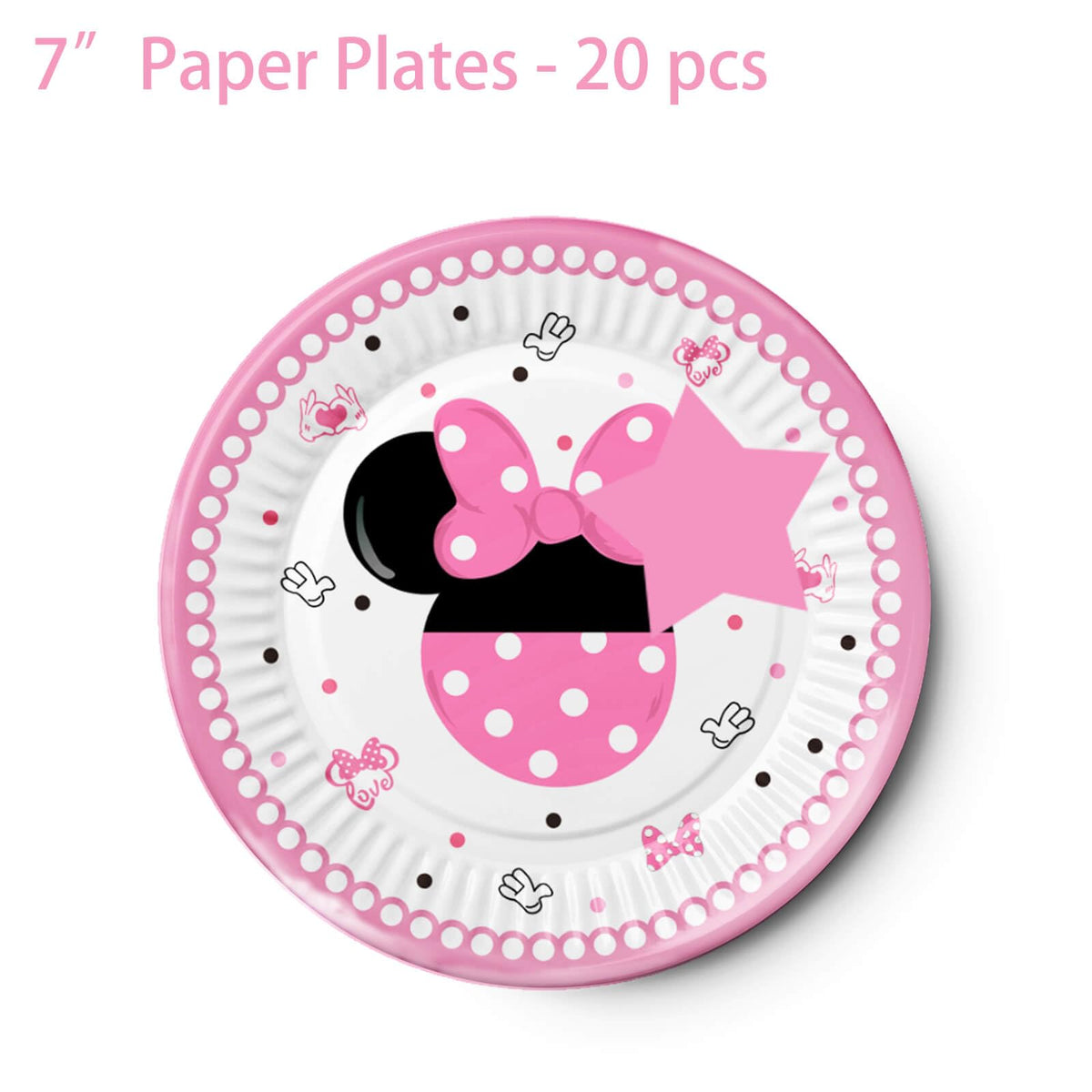 XXDecor pink cartoon napkins—soft, absorbent for quick cleanups during parties.