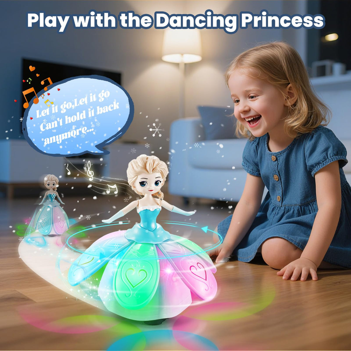 XXMANX Ice Princess made from safe ABS plastic for curious hands