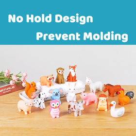 XY-WQ 16-piece animal bath toy set C2, ideal as a gift.