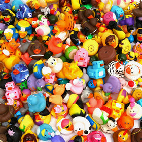 XY-WQ Rubber Duck 150-pack collection for bath time fun and party favors.