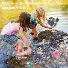 XY-WQ Rubber ducks for birthday parties add color and fun.