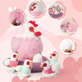 XYHQYB baby chick plush 1 offers gentle companionship during stories.
