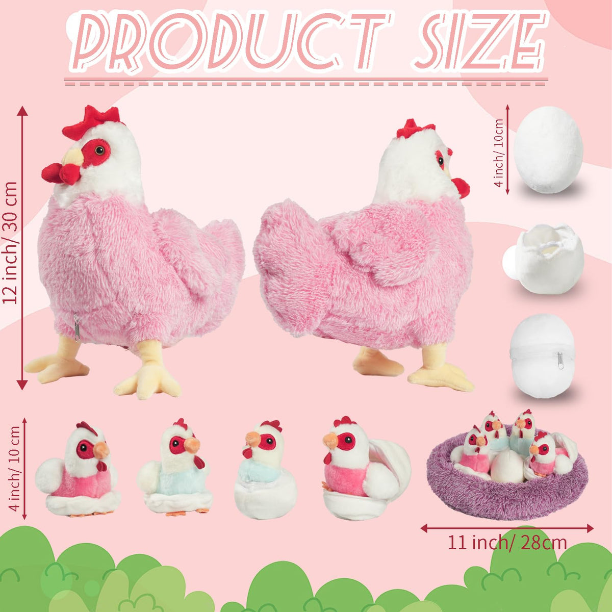 XYHQYB baby chick plush 3 brightens pretend adventures with softness.