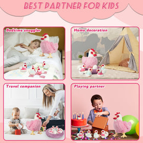XYHQYB baby chick plush 4 invites cozy naps and hugs.