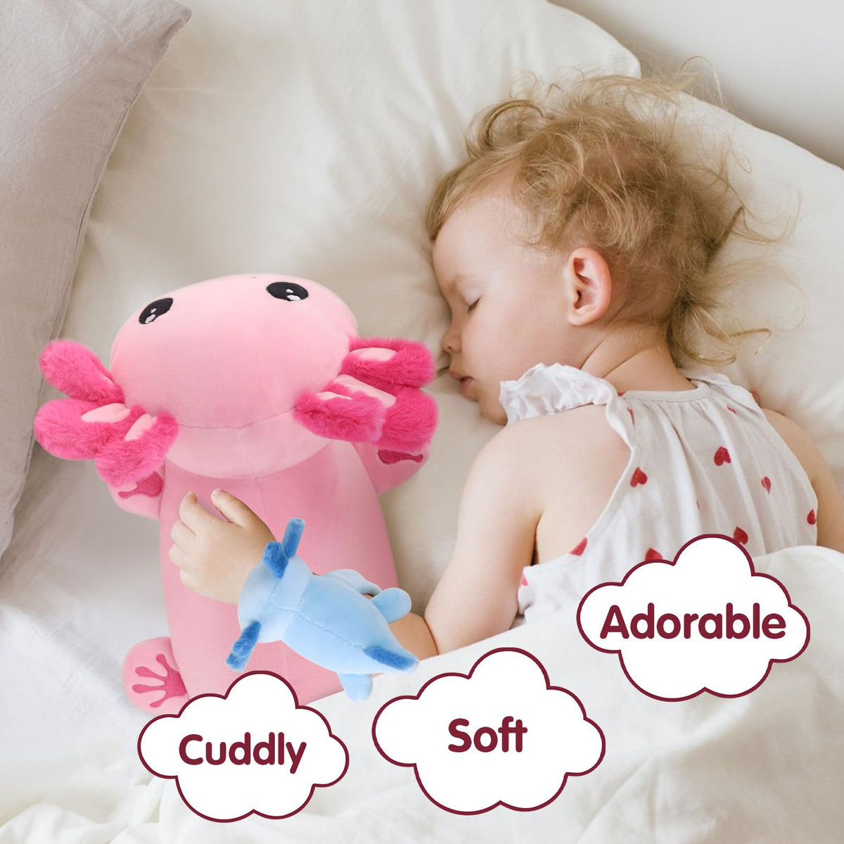 XYHQYB axolotl-plush-travel-companion supports on-the-go play and comfort.