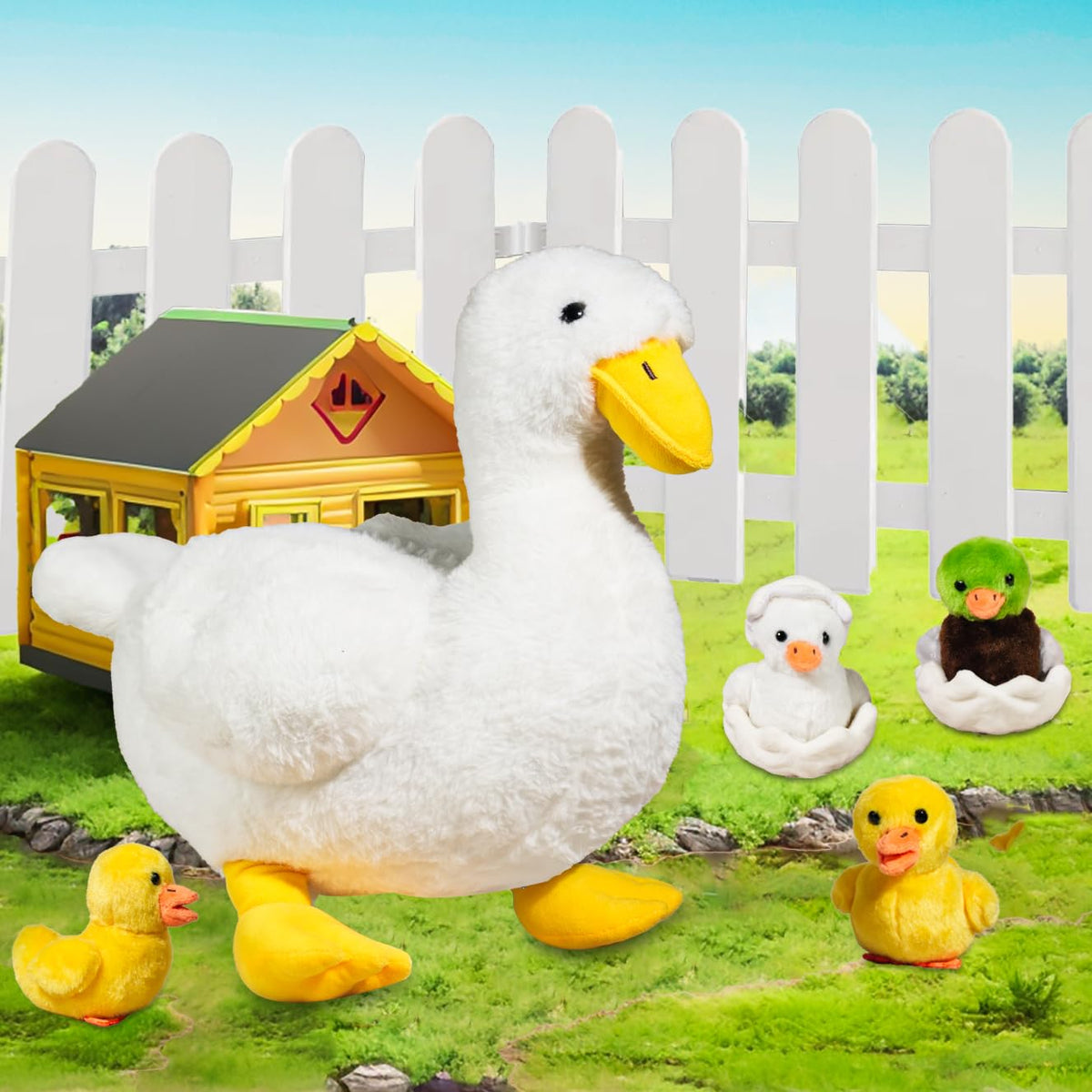 XYHQYB bedtime snuggle duck pillow for peaceful nights