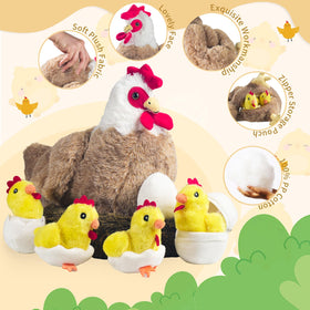 XYHQYB half eggshell for educational hatch scenes