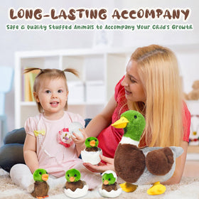 XYHQYB party decor duck plush, ideal for birthdays and farm-themed events.