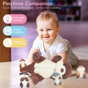 XYHQYB snuggle-worthy otter plush offers soft textures and durable shape.