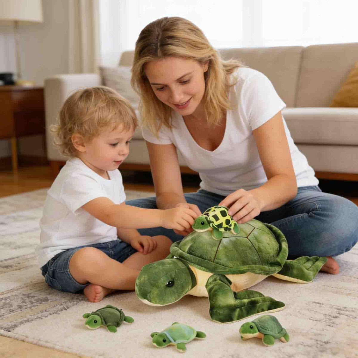 XYHQYB sea turtle plush ideal for kids playtime and storytelling.