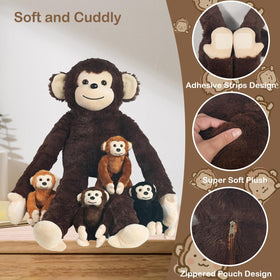 XYHQYB soft floppy limbs and curly tail invite gentle squeezes and imagination