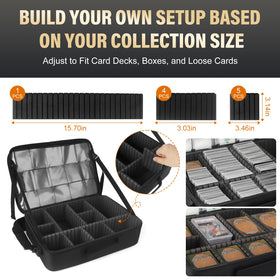 Xykzra dedicated accessory pocket secures dice and counters in one place