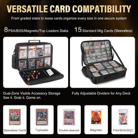 Xykzra durable oxford cloth shell shields cards from scratches and dust