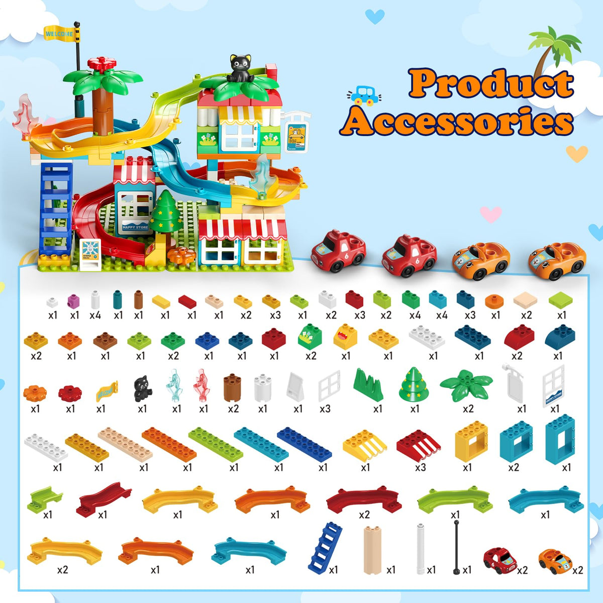 XYNGU kids enjoy imaginative, hands-on STEM play building routes and testing ideas