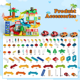XYNGU kids enjoy imaginative, hands-on STEM play building routes and testing ideas