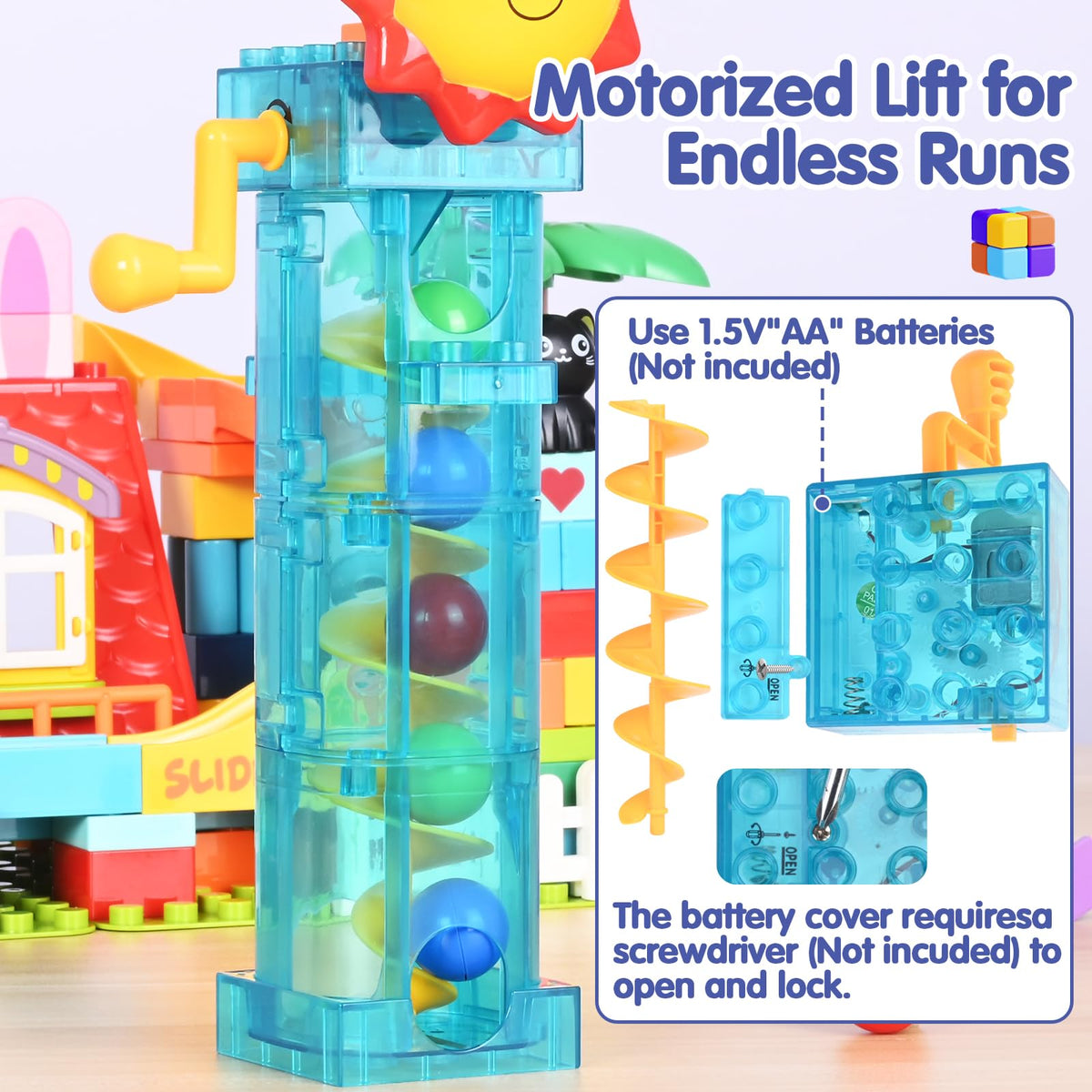 XYNGU marble maze track for kids ages 3-8 promotes hands-on problem solving