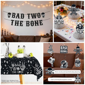 Xynic Bad Two the Bone cups and utensils simplify party service